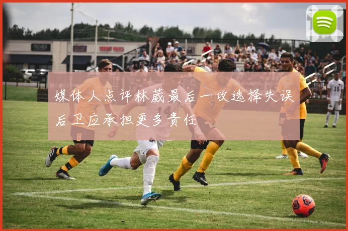媒体人点评林葳最后一攻选择失误后卫应承担更多责任